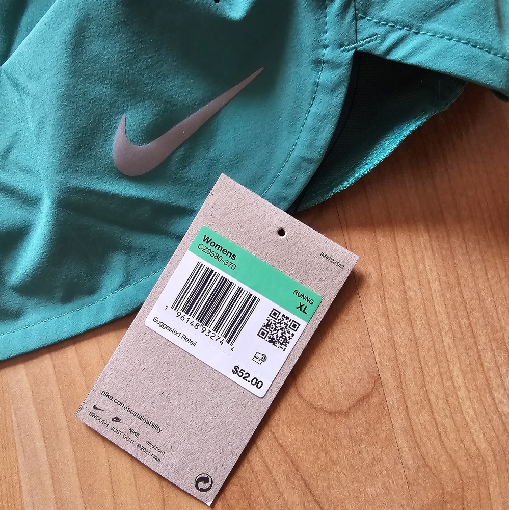 NWT Nike dry-fit blue running shorts size XL - Picture 8 of 8